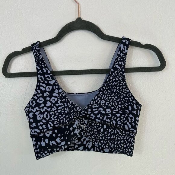 IVL collective blue leopard print sports bra size 2 - Picture 5 of 6